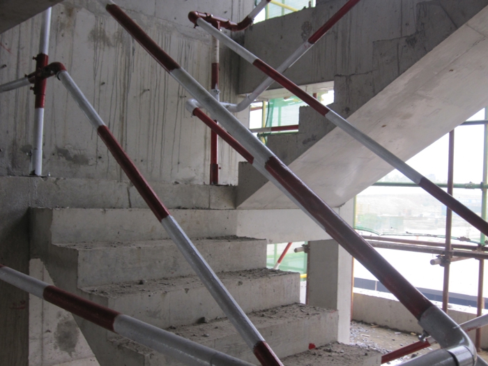 郭家莊B地塊棚戶區改造項目安置房8#樓樓梯及扶手（一）